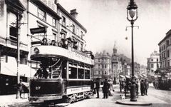 Tram on Cambridge Road c1906